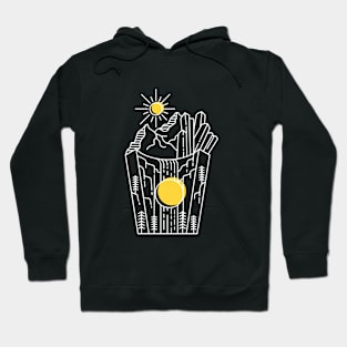 Natural French Fries Hoodie